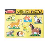 genel Wooden Puzzle with Sound- Pets 