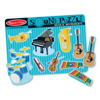 genel Wooden Puzzle with Sound - Musical Instruments 