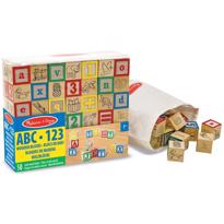 genel Wooden Blocks ABC / 123 