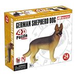 Men genel 4D Puzzle German Shepherd Dog