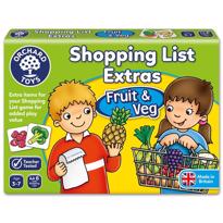 genel Shopping List : Fruits and Vegetables 