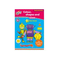  Colors, Shapes and Sizes Sticker Book 