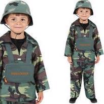  Smiffy s Boys Adventure Army Boy Costume 