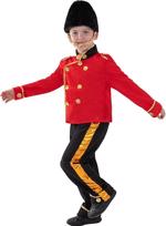 Erkek genel Boys Adventure Busby Guard Childrens Costume