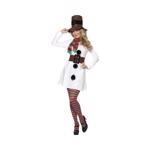 Erkek genel Miss Snowman Fancy Dress Costume