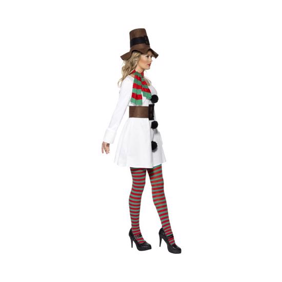 Erkek genel Miss Snowman Fancy Dress Costume