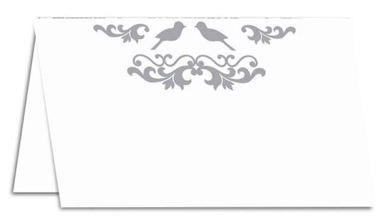 Erkek genel PLACE CARD-LOVE BIRDS