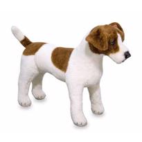 genel Dev Peluş Köpek Jack Russel Terrier 