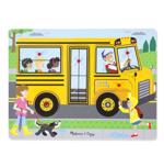 Men genel 'Wooden Puzzle with Sound -The Wheels on the Bus