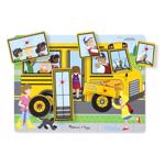 Men genel 'Wooden Puzzle with Sound -The Wheels on the Bus