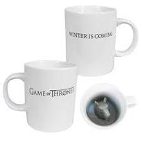 genel Game of Thrones :Stark Sculpted Direwolf Mug 