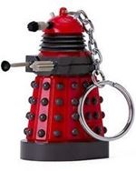 Men genel Doctor Who: Key Chain Flashlight: Red Dalek