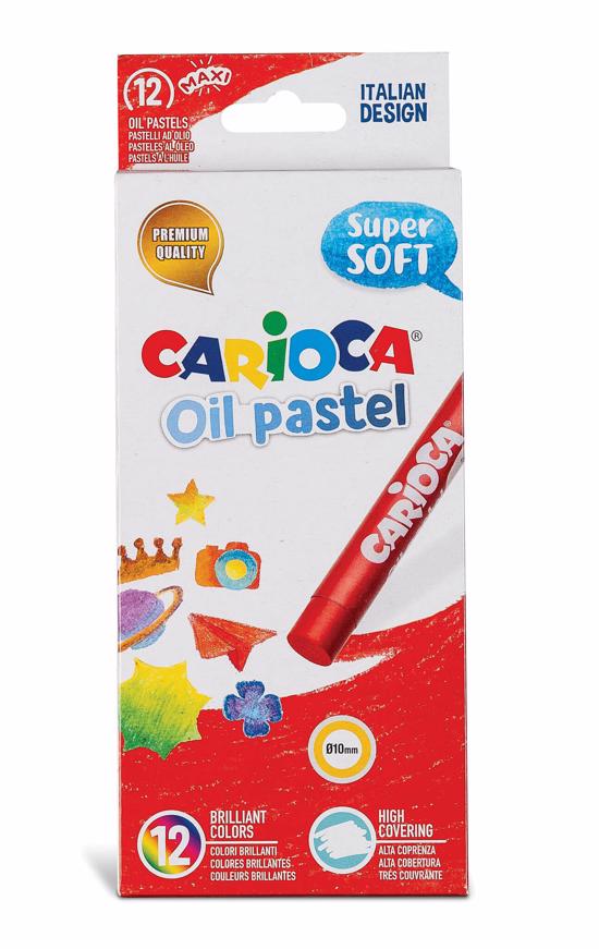 Men genel Carioca Yağlı Pastel Boya Kalemi 12li