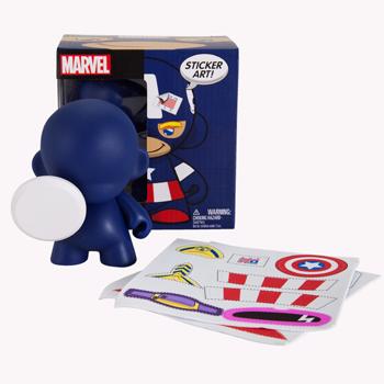 Erkek genel 4  Marvel Mini Munny Captain America