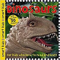  Smart Kids Sticker Books: Dinosaurs 