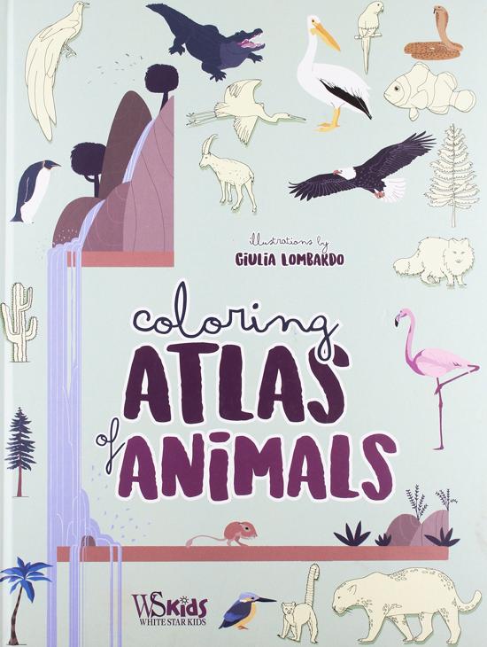 Erkek genel Coloring Atlas of Animals