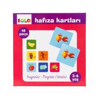 genel Memory Card Animals - Fruits/Vegetables 