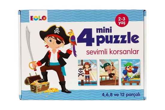 Erkek genel Mini Puzzle : Sevimli Korsanlar