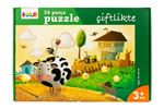 Erkek genel 24 Parça Puzzle - Çiftlikte