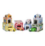 Men genel Nesting Sorting Stacking Blocks-Towers and Vehicles