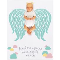 genel Mint Angel Baby Blanket 