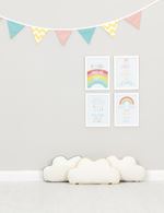 Men genel Rainbow Makes Me Happy Wall Frame 23 cm x 32