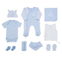 genel OrganicEra Newborn Set 10 Pieces - 50cm-Blue 