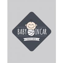 genel Araba Sticker : Baby In Car 