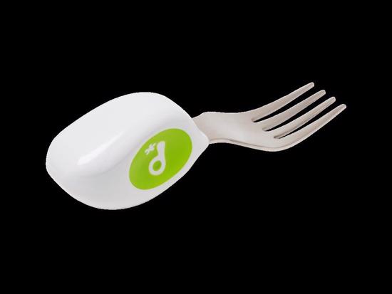 Men genel Doddl Green 3pc Cutlery Set Knife Fork Spoon for Babies