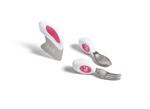 Men genel Doddl Pink 3pc Cutlery Set Knife Fork Spoon for Babies