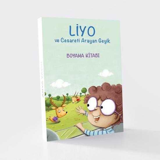 Liyo Ve Cesareti Arayan Geyik Boyama Kitabi Happyshop