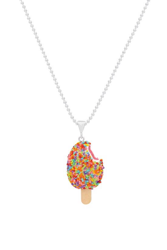 Erkek genel Sprinkle Ice Lollie Kolye