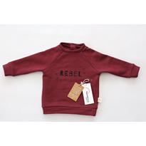genel Burgundy Rebel Sweatshirt 3-6 Months 