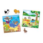 Men genel Reusable Sticker Book - Animals 3 Years+