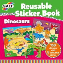 genel Reusable Sticker Book - Dinosaurs 3 Yaş+ 