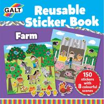 genel Reusable Sticker Book - Farm 3 Years+ 