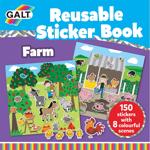 Erkek genel Reusable Sticker Book - Farm 3 Yaş+