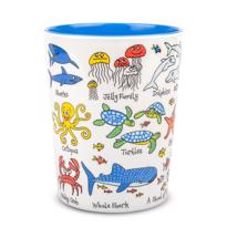  Tyrrell Katz Melamine Beaker -Ocean 