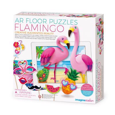 Men genel AR Floor Puzzles Flamingo