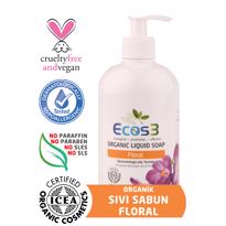 genel ECOS3 ORGANIC LIQUID SOAP FLORAL (500 ML) 
