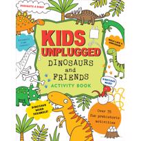 genel Kids Unplugged Dinosaurs and Friends Activity Book 