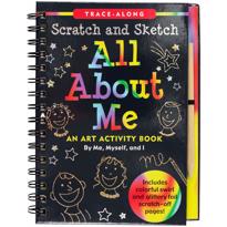 genel All About Me - Scratch and Sketch Activity Book 