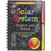 genel Solar System Scratch and Sketch Activity Book 