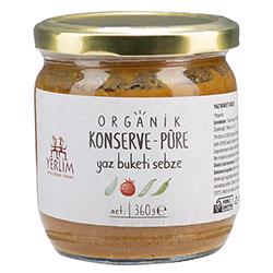 Organik Konserve Pure Yaz Buketi Sebze Happyshop