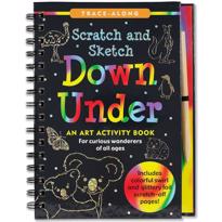 genel Down Under - Scratch and Sketch Activity Book 