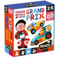 genel Puzzle Touch Grand Prix 2 Pieces (2-5 Yaş) 