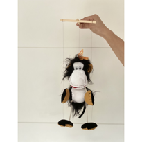 genel Handmade Monkey Puppet 