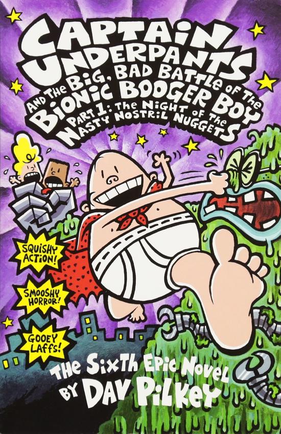 Erkek genel Captain Underpants - Booger Boy Part 1