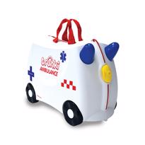 genel Trunki Çocuk Bavulu - Ambulans -Abbie (Antibakteri 