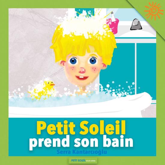 Erkek genel Petit Soleil prend son bain